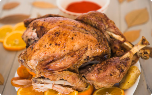 烤鸡风味